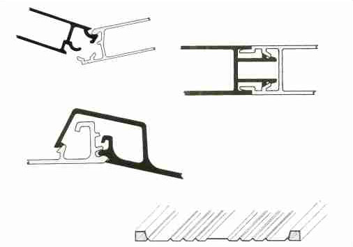 Profili in alluminio e ferro
